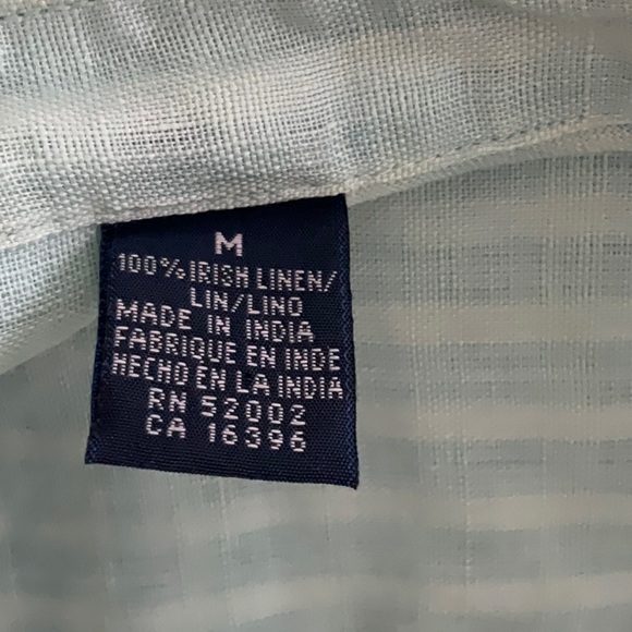 Liz Claiborne Irish Linen Blouse - Picture 6 of 6